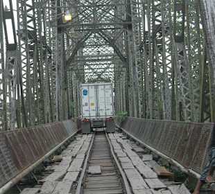 Grenzbrücke in Sixaola