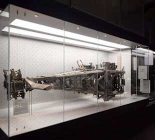 Ruderlagerarm LZ 129 © Zeppelin Museum, Foto: A.F.