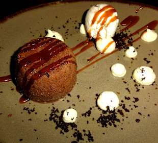 Warmer Schokoladenkuchen