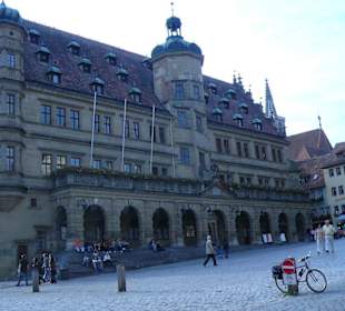 Das Rathaus von Rothenburg ob der Tauber!