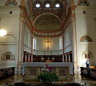 Detail von Innern von Santa Maria delle Grazie