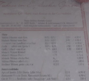 Restaurant Teehaus 