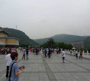 Taras przed główną ekspozycją