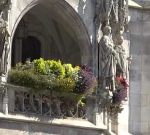 Glockenspiel im Turm des Neuen Rathauses