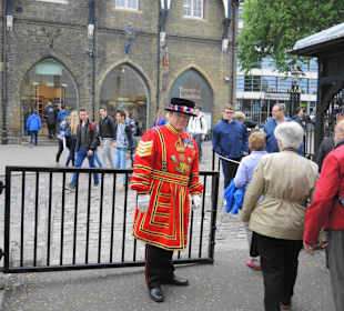 Reiseführer im Tower
