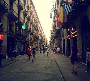 Uliczki Barcelony