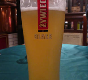 Na zdrowie – Prost (mit einem Żywiec Bier)