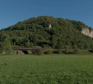 Wander- und Radweg Donau