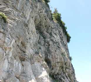 Imposante Felswände