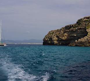 Auf den Weg zur Badebucht