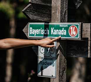 Wanderweg Bayerisch Kanada