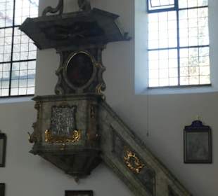 Cham: die Spitalkirche am Spitalplatz