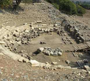 Theater von der oberen Reihe gesehen