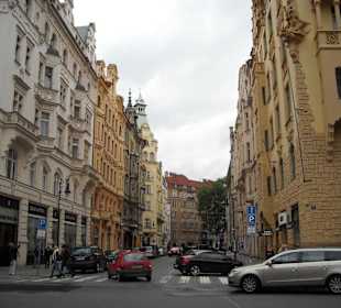 Uliczka Pragi