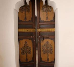 Hübsche Tür im Palais Bahia