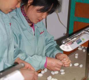 Sortieren der Seitenraupen