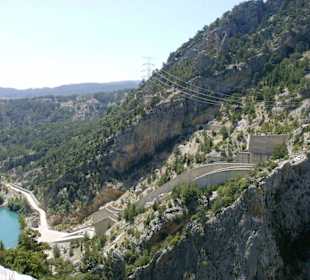 Landschaft am Stausee