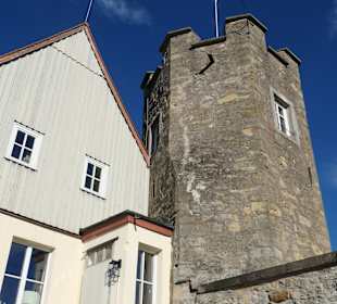 Burgruine oberhalb von Königsberg in Bayern