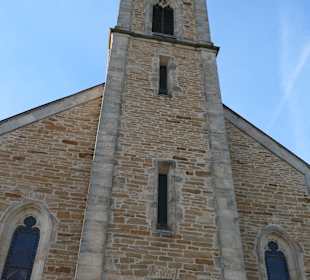 Die sehenswerte Kapelle außerhalb Bischwinds