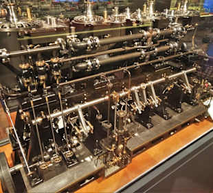 Dampfmaschinen-Modell im IMM