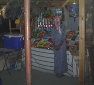 Beduinenstand auf dem Weg zum Mosesberg