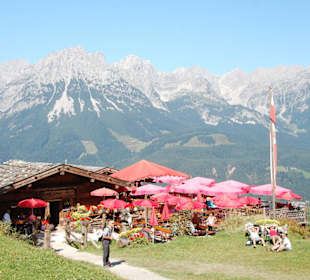 Rübezahlhütte auf der Rüberzahlalm in 1.170m