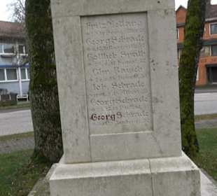 Kriegerdenkmal Mehrstetten 
