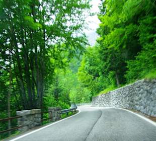 Der Plöckenpass nach AUT