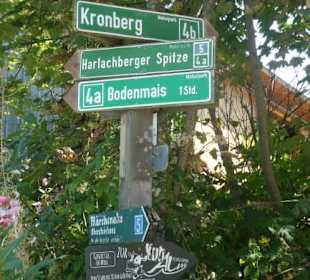 Wanderung zur Harlachberger-Spitze