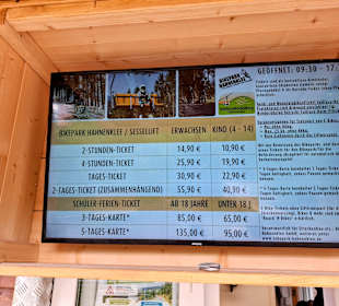 Die Preisliste