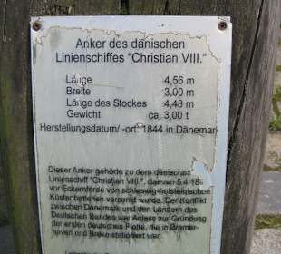 Infos zum Anker des Schiffes