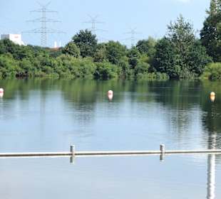 Blick über den Waller Feldmarksee