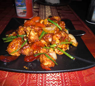 Chicken Cashew bei Free Travel Samui