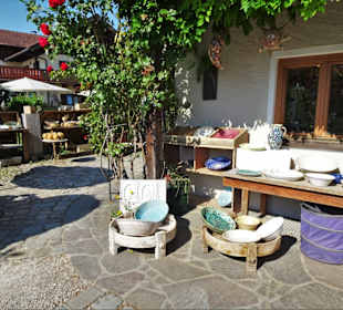 Angebote der Töpferei im Außenbereich