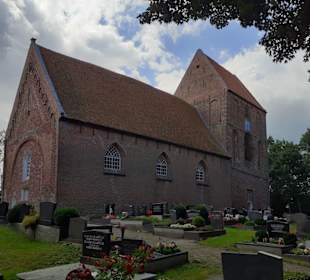 Schiefer Turm von Suurhusen in Emden,