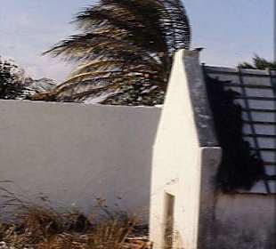 Die Hütten der Sklaven