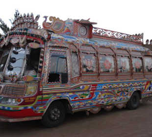 Bus in El Gouna