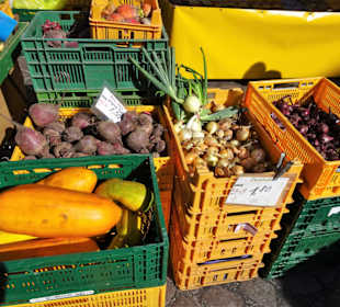 Rundgang über den Wochenmarkt Südermarkt 