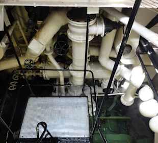 Maschinenraum der "GERA"