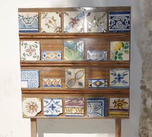 Alte Kacheln in Lissabon