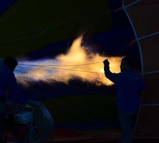 Napompowywanie balonów 