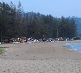 Restaurants am Strand