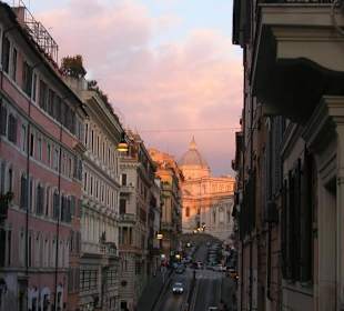 Santa Maria Maggiore al tramonto