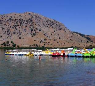 Jezioro niedaleko Kavros