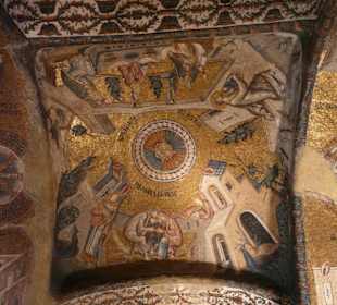 Mosaiks"Maria als Kind"