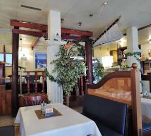 Blick in die Gasträume des Restaurant Olympia