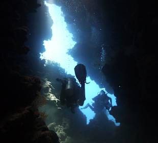 Höhle an der Jackfish-Alley