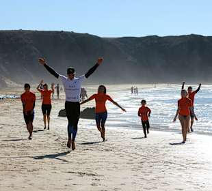 LA MAR Surf School – Warm Up Session