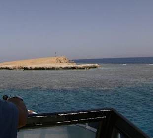 Eines der vielen Riffe