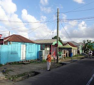 Häuser in den Bergen